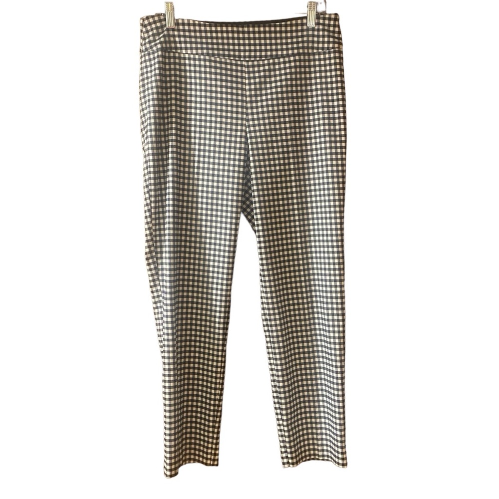 🤍 Ankle Length Black and White Stretch Pull On Pants - US Size 12 🖤